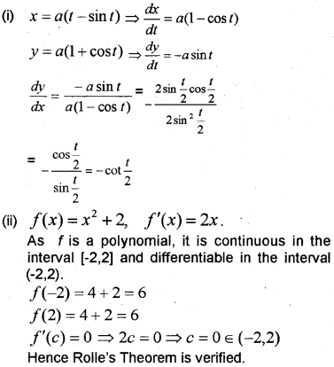 Plus Two Maths Chapter Wise Previous Questions Chapter 5 Continuity and Differentiability 15