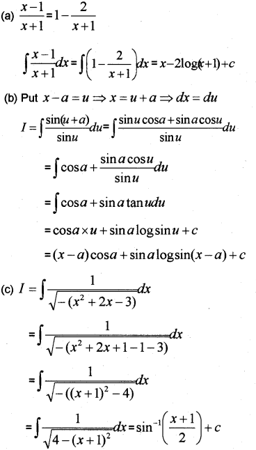 Plus Two Maths Chapter Wise Previous Questions Chapter 7 Integrals 35