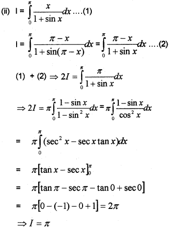 Plus Two Maths Chapter Wise Previous Questions Chapter 7 Integrals 6