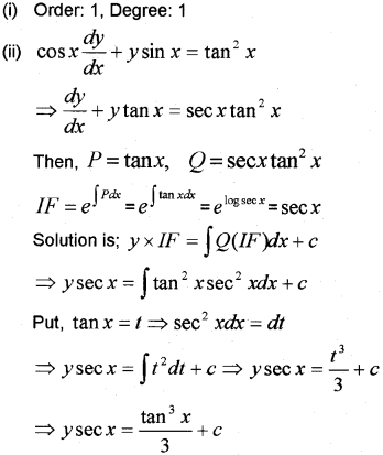 Plus Two Maths Chapter Wise Previous Questions Chapter 9 Differential Equations 2