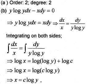 Plus Two Maths Chapter Wise Previous Questions Chapter 9 Differential Equations 6