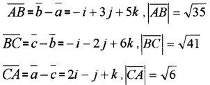 Plus Two Maths Chapter Wise Questions and Answers Chapter 10 Vector Algebra 3M Q3