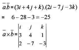 Plus Two Maths Chapter Wise Questions and Answers Chapter 10 Vector Algebra 3M Q6.1