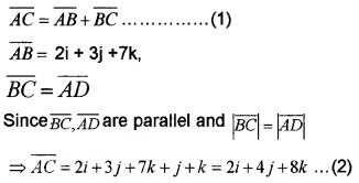 Plus Two Maths Chapter Wise Questions and Answers Chapter 10 Vector Algebra 6M Q4.2