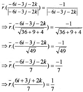 Plus Two Maths Chapter Wise Questions and Answers Chapter 11 Three Dimensional Geometry 4M Q15