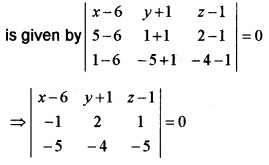 Plus Two Maths Chapter Wise Questions and Answers Chapter 11 Three Dimensional Geometry 4M Q16