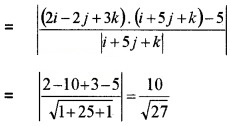 Plus Two Maths Chapter Wise Questions and Answers Chapter 11 Three Dimensional Geometry 4M Q17