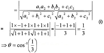 Plus Two Maths Chapter Wise Questions and Answers Chapter 11 Three Dimensional Geometry 4M Q2.1