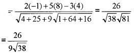 Plus Two Maths Chapter Wise Questions and Answers Chapter 11 Three Dimensional Geometry 6M Q1.2