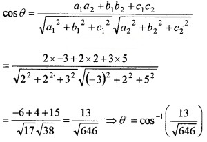 Plus Two Maths Chapter Wise Questions and Answers Chapter 11 Three Dimensional Geometry 6M Q7.2