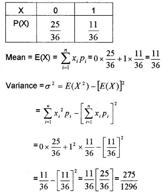 Plus Two Maths Chapter Wise Questions and Answers Chapter 13 Probability 6M Q11.1