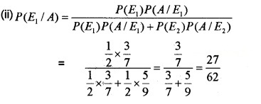 Plus Two Maths Chapter Wise Questions and Answers Chapter 13 Probability 6M Q12.2