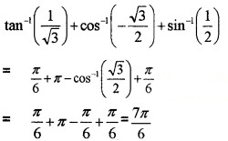 Plus Two Maths Chapter Wise Questions and Answers Chapter 2 Inverse Trigonometric Functions 3M Q2.1