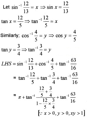 Plus Two Maths Chapter Wise Questions and Answers Chapter 2 Inverse Trigonometric Functions 4M Q1