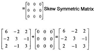 Plus Two Maths Chapter Wise Questions and Answers Chapter 3 Matrices 3M Q11.1