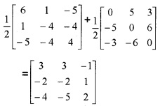 Plus Two Maths Chapter Wise Questions and Answers Chapter 3 Matrices 3M Q11.3