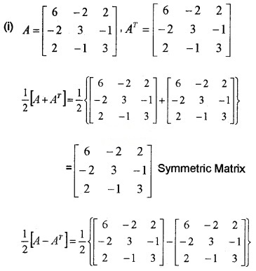 Plus Two Maths Chapter Wise Questions and Answers Chapter 3 Matrices 3M Q11