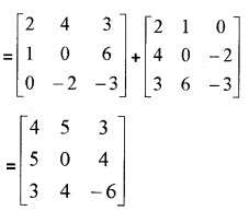 Plus Two Maths Chapter Wise Questions and Answers Chapter 3 Matrices 3M Q12