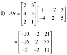 Plus Two Maths Chapter Wise Questions and Answers Chapter 3 Matrices 3M Q9