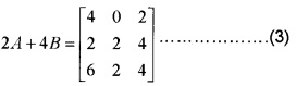 Plus Two Maths Chapter Wise Questions and Answers Chapter 3 Matrices 4M Q2.1