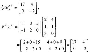 Plus Two Maths Chapter Wise Questions and Answers Chapter 3 Matrices 4M Q6.2