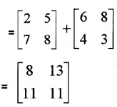 Plus Two Maths Chapter Wise Questions and Answers Chapter 3 Matrices 6M Q10