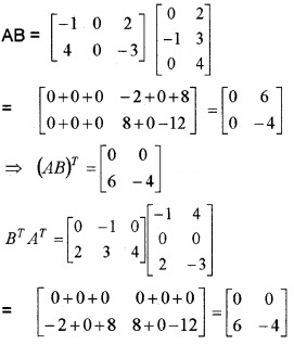 Plus Two Maths Chapter Wise Questions and Answers Chapter 3 Matrices 6M Q3.1