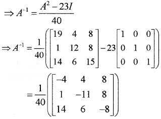 Plus Two Maths Chapter Wise Questions and Answers Chapter 3 Matrices 6M Q7.2