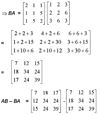 Plus Two Maths Chapter Wise Questions and Answers Chapter 3 Matrices 6M Q8.2