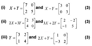 Plus Two Maths Chapter Wise Questions and Answers Chapter 3 Matrices 6M Q9