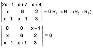 Plus Two Maths Chapter Wise Questions and Answers Chapter 4 Determinants 3M Q3