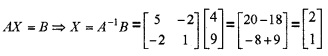 Plus Two Maths Chapter Wise Questions and Answers Chapter 4 Determinants 4M Q11.2