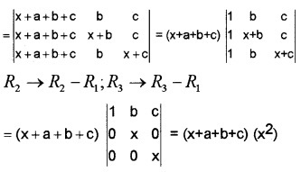 Plus Two Maths Chapter Wise Questions and Answers Chapter 4 Determinants 4M Q2.2