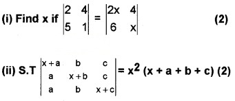 Plus Two Maths Chapter Wise Questions and Answers Chapter 4 Determinants 4M Q2