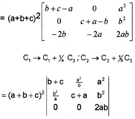 Plus Two Maths Chapter Wise Questions and Answers Chapter 4 Determinants 4M Q3.1