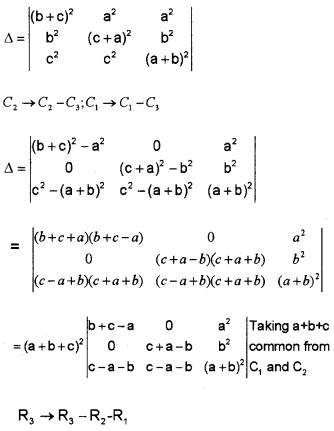 Plus Two Maths Chapter Wise Questions and Answers Chapter 4 Determinants 4M Q3