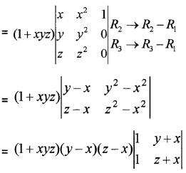 Plus Two Maths Chapter Wise Questions and Answers Chapter 4 Determinants 4M Q8.1