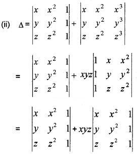 Plus Two Maths Chapter Wise Questions and Answers Chapter 4 Determinants 4M Q8