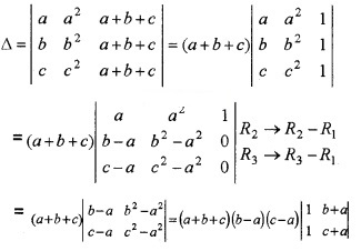 Plus Two Maths Chapter Wise Questions and Answers Chapter 4 Determinants 4M Q9