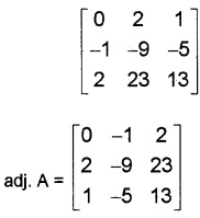 Plus Two Maths Chapter Wise Questions and Answers Chapter 4 Determinants 6M Q3