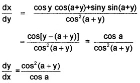 Plus Two Maths Chapter Wise Questions and Answers Chapter 5 Continuity and Differentiability 3M Q8.8