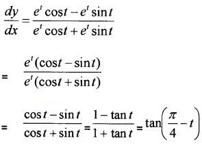 Plus Two Maths Chapter Wise Questions and Answers Chapter 5 Continuity and Differentiability 3M Q9.10