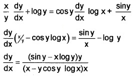 Plus Two Maths Chapter Wise Questions and Answers Chapter 5 Continuity and Differentiability 4M Q9.5