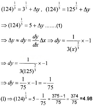 Plus Two Maths Chapter Wise Questions and Answers Chapter 6 Application of Derivatives 4M Q16