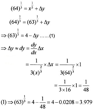 Plus Two Maths Chapter Wise Questions and Answers Chapter 6 Application of Derivatives 4M Q18