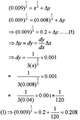 Plus Two Maths Chapter Wise Questions and Answers Chapter 6 Application of Derivatives 4M Q21