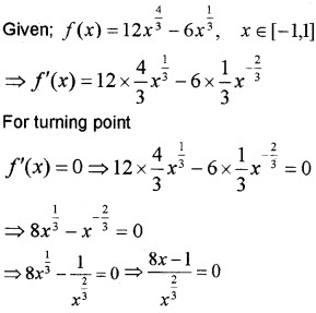 Plus Two Maths Chapter Wise Questions and Answers Chapter 6 Application of Derivatives 4M Q26