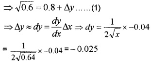 Plus Two Maths Chapter Wise Questions and Answers Chapter 6 Application of Derivatives 4M Q9.1