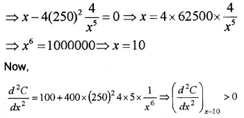 Plus Two Maths Chapter Wise Questions and Answers Chapter 6 Application of Derivatives 6M Q12.2