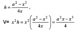 Plus Two Maths Chapter Wise Questions and Answers Chapter 6 Application of Derivatives 6M Q16